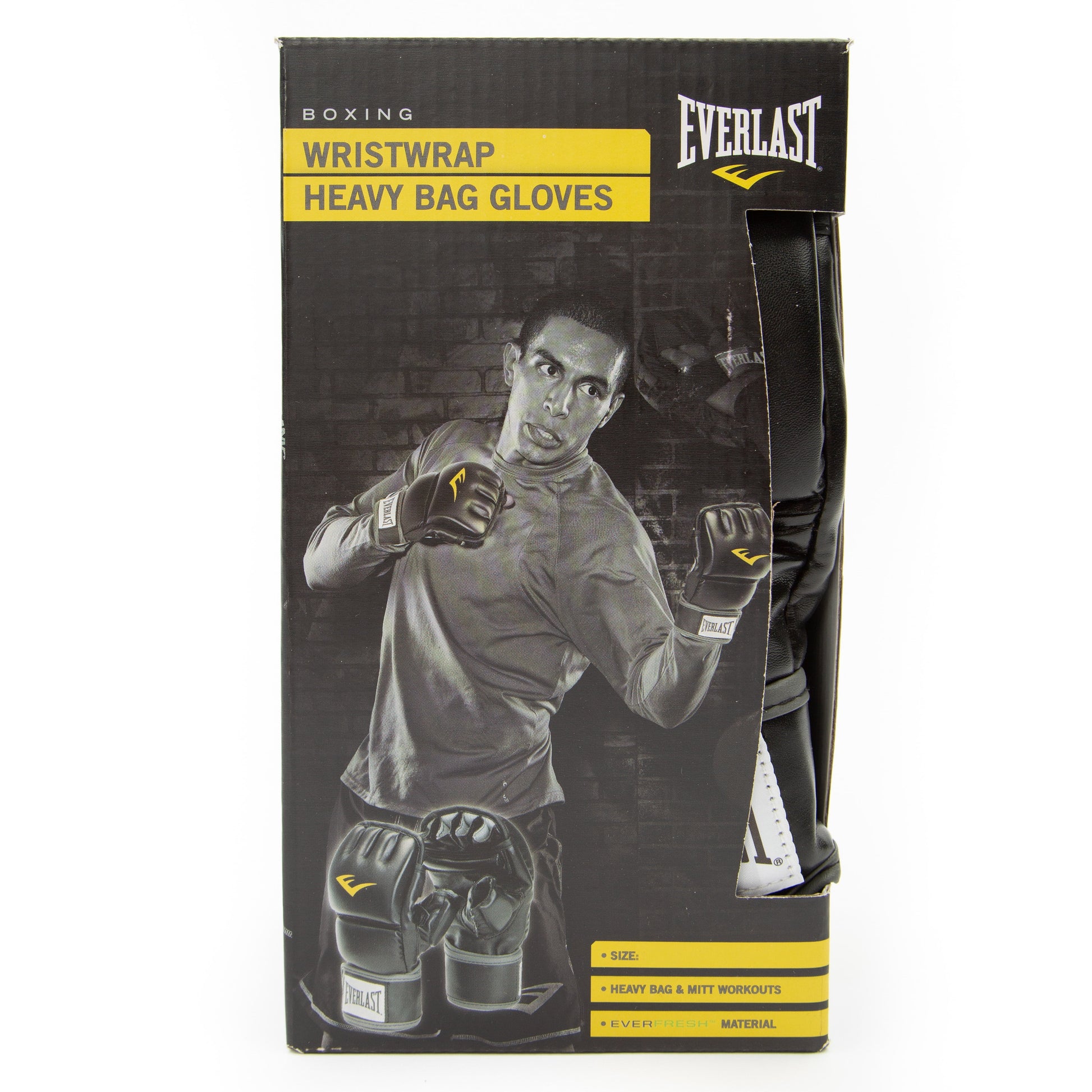 Boxing Wristwrap Heavy Bag Gloves Black